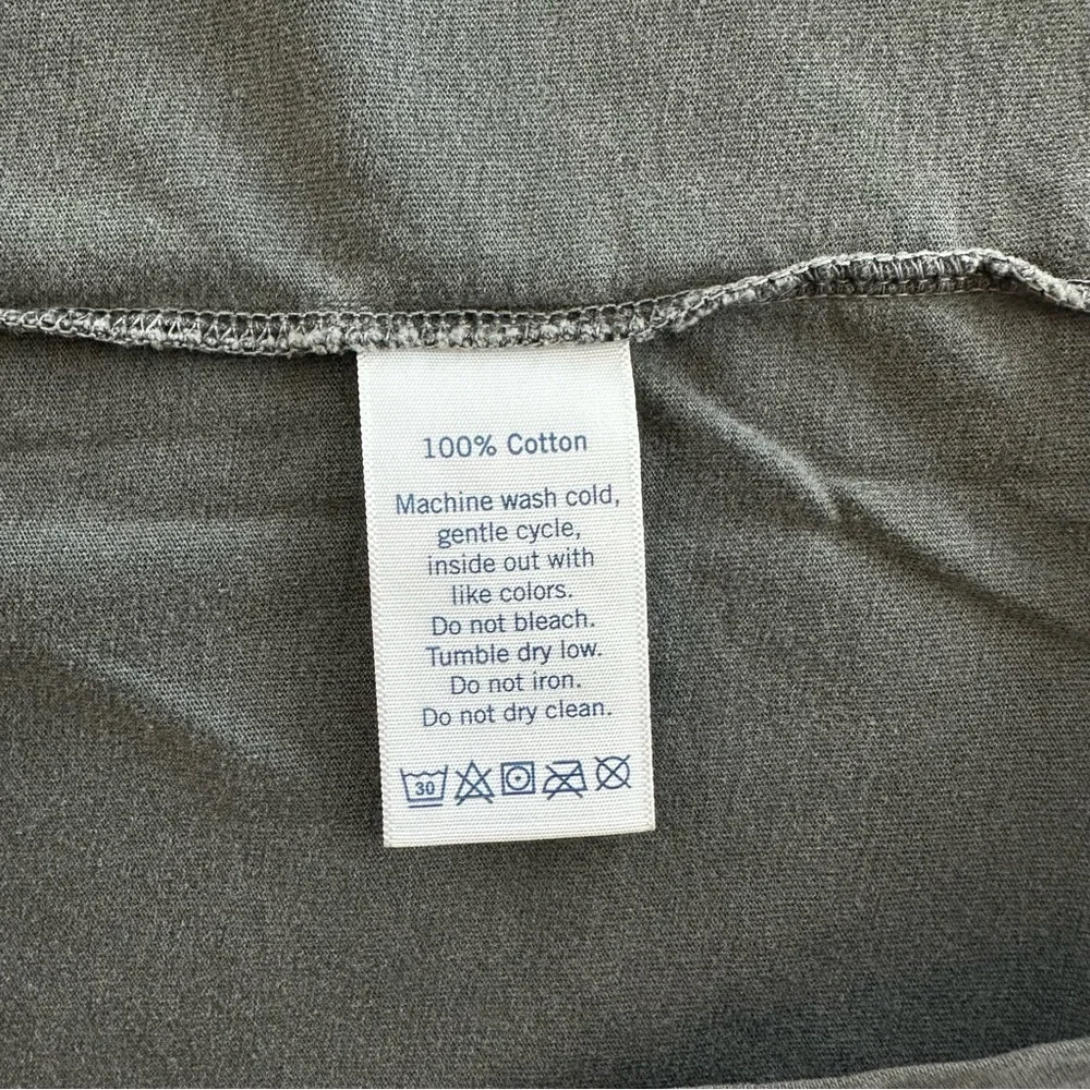 Clare V. Original Tee in Faded Black with Cream Grand 'Oui' Print | XXL | GUC - Picture 9 of 12